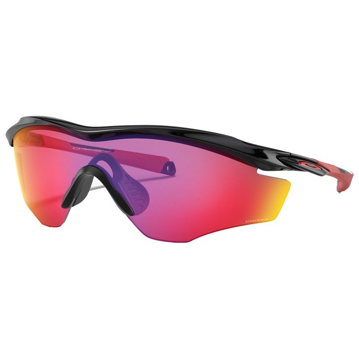 Oakley Lunettes de soleil M2 Frame XL Polished Black Prizm Road Présentation
