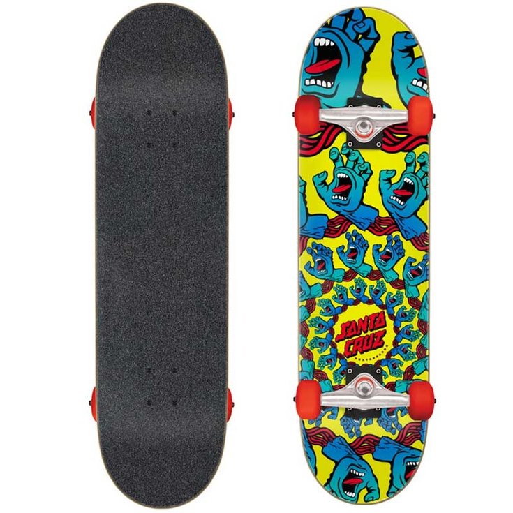 Santa Cruz Skate Skateboard Santa Cruz Mandala Hand Large - 8.25'' - Sans 
