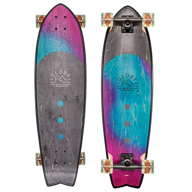 Globe Skate Cruiser Globe Chromantic Washed Aqua - 33" - Sans Profil