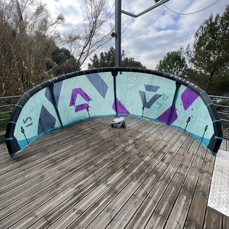 Duotone Aile de Kite Occasion Evo Sls 12m2 nue Présentation