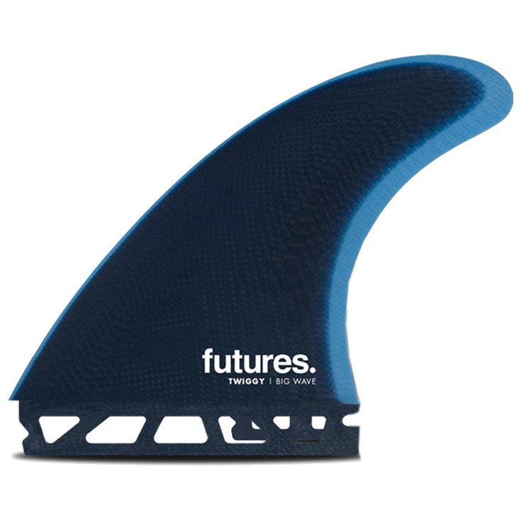 Futures Fins Ailerons Surf Twiggy Big Wave 5-Fin Fiberglass Twiggy Détail