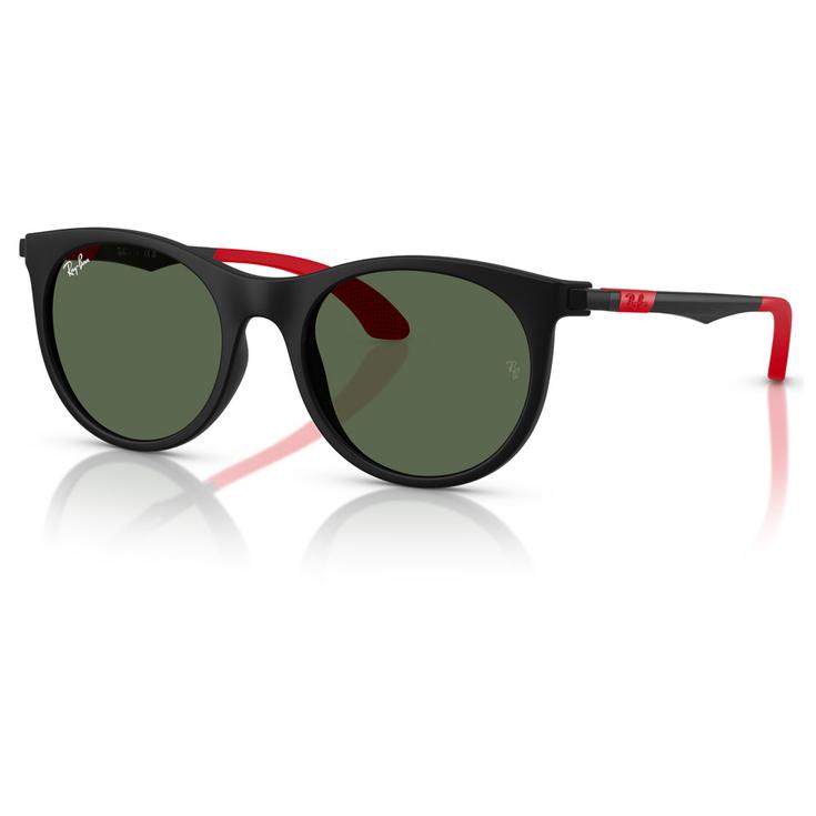 Ray Ban Lunettes de soleil RB9082S Kids Mat Black Dark Green Présentation