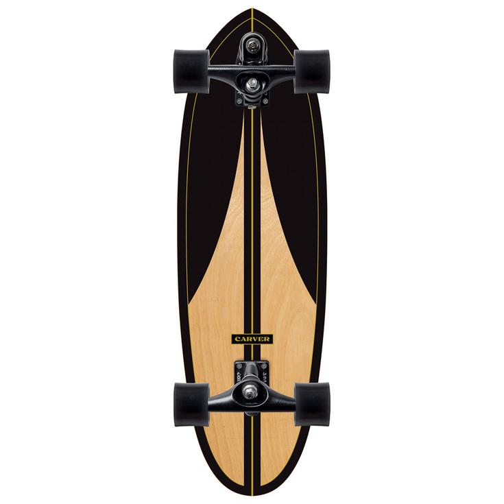 Carver Skateboards Surfskate Black Label C7 