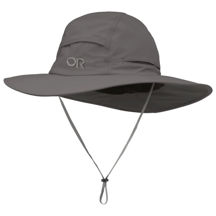 Outdoor Research Bob Sunbriolet Sun Hat Pewter Présentation