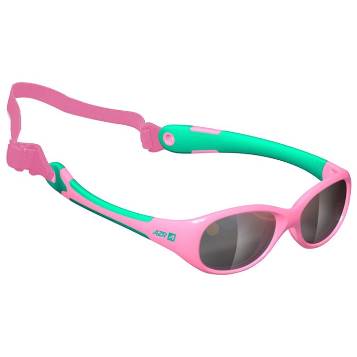 AZR Lunettes de soleil Teddy Vernie Rose Vert Silver Miroir Présentation