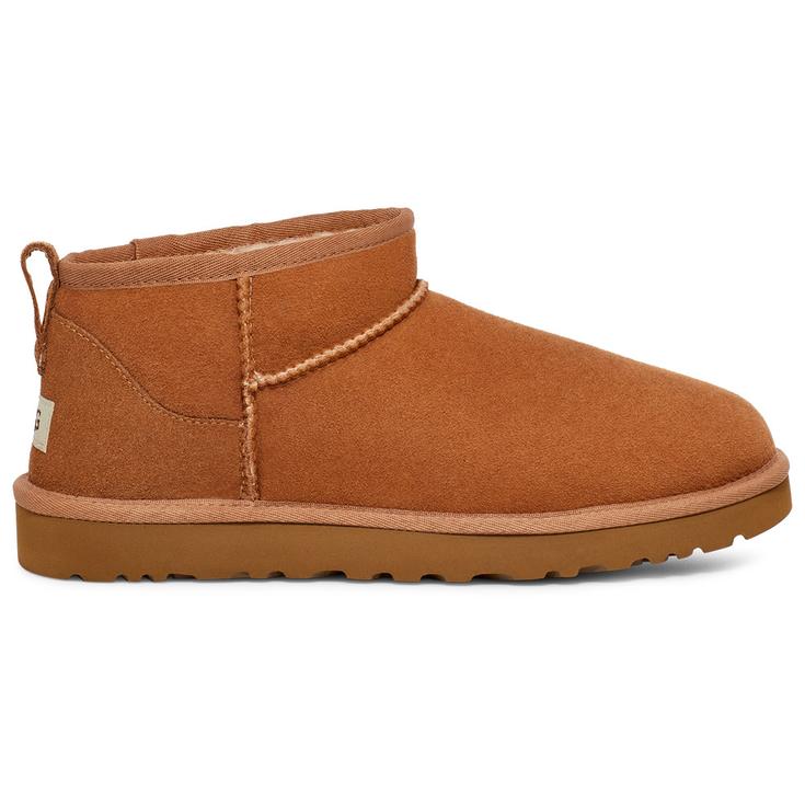 UGG Chaussons M Classic Ultra Mini Chestnut Présentation