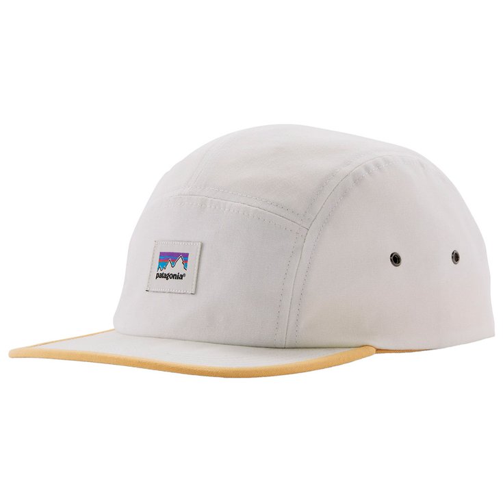 Patagonia Casquettes Graphic Maclure Hat Shop Sticker Birch White Présentation
