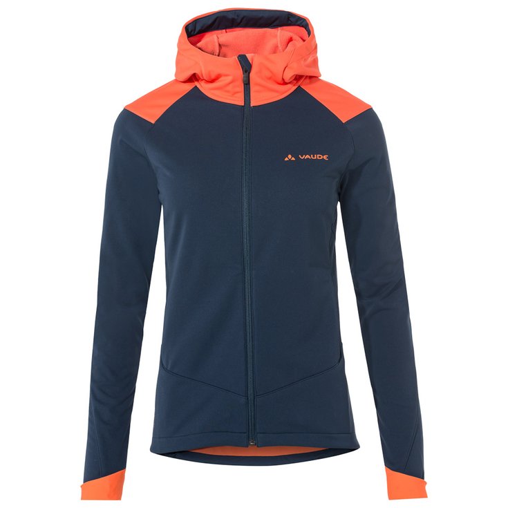 Vaude Veste VTT Women's Qimsa Softshell Jacket Dark Sea Uni Présentation