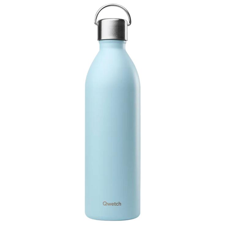 Qwetch Gourde Active 1L Matt Pastel Bleu Présentation