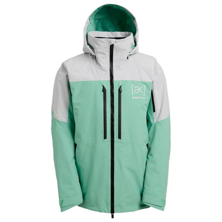 Burton Blouson Ski Ak Swash Gore Tex Gray Cloud Soft Sage True Black Présentation Burton Blouson Ski Ak Swash Gore Tex Gray Cloud Soft Sage True Black Présentation