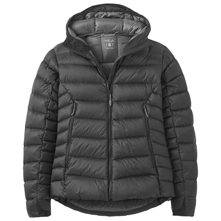 RAB Doudoune Electron Pro Hoody W Black Présentation