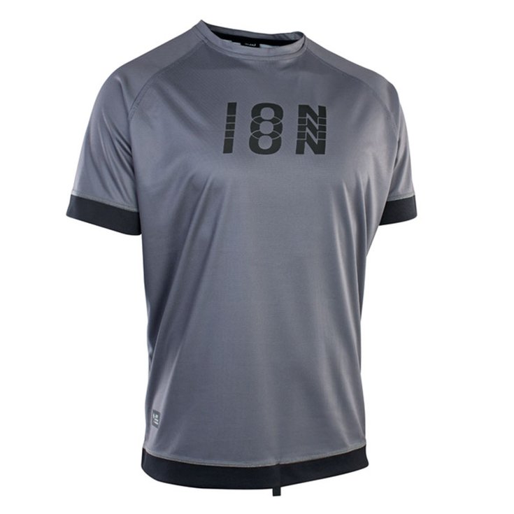 Ion Top Manches Courtes Top Fibres Wetshirt Men SS - Steel Grey 