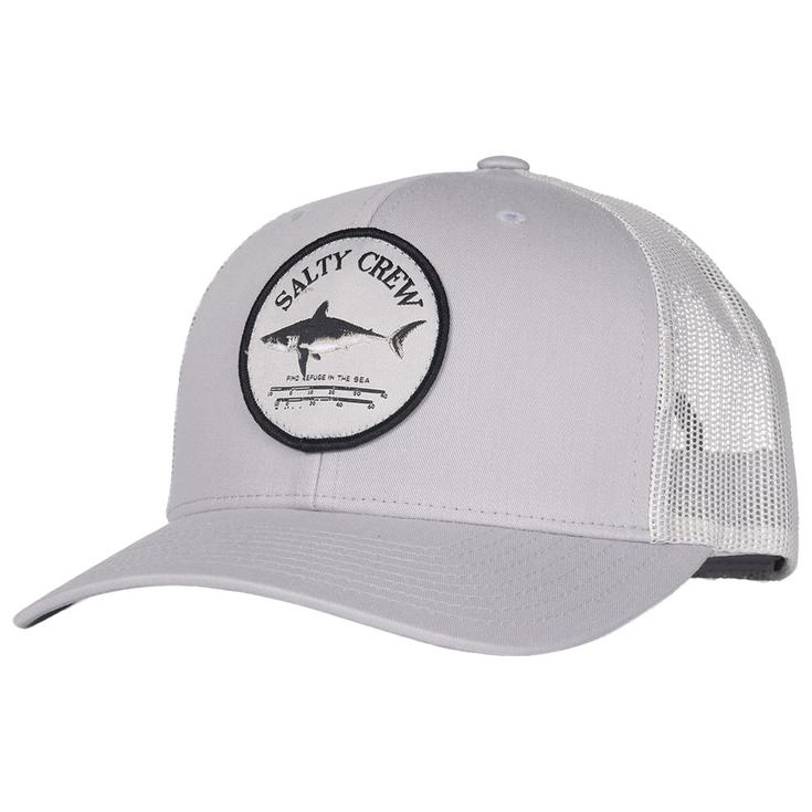 Salty Crew Casquettes Bruce Retro Trucker Silver Présentation